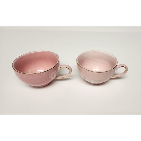 Transparent Mini Teapot And Pink Cups Set - Picture 4 of 10